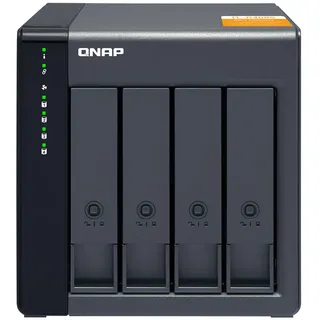 QNAP TL-D400S Leergehäuse schwarz