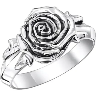 Thomas Sabo Ring Midnight Rose in silber | Gr.: 60