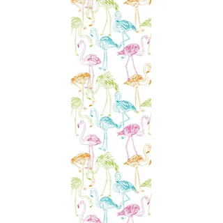 queence Vinyltapete »Thomas« Fellimitat   Motiv   Reptilienprägung   animal print   bedruckt   tropisch glatt 90x250cm, selbstklebend, kinderleichte Anbringung,, Sticker, bunt