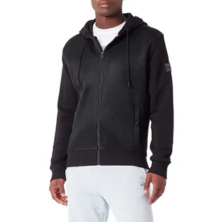 BOSS Men's Werace Sweatshirt, Black1, XXL