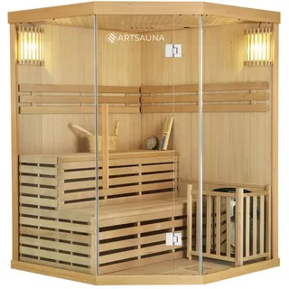 Artsauna Espoo 150 Premium inkl. 6 kW Ofen + int. Steuerung