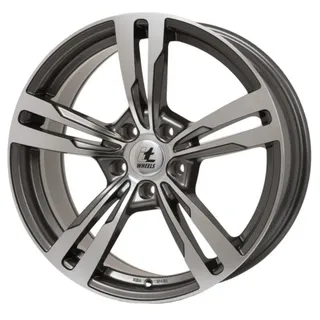 itWHEELS Alufelge 19 zoll ITWHEELS Anna 5x112 8,5J ET45, Farbe Anthrazit Glänzend Poliert