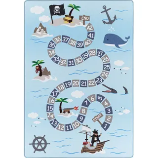 Ayyildiz Play 2908 Kinderteppich 140 x 200 cm Blau