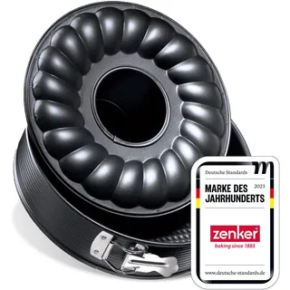 Zenker Springform mit Flach- und Rohrboden Ø 26 cm PURE