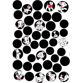 KOMAR "101 Dalmatiner Dots 50 x 70 cm