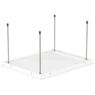 Deckenabschlussplatte mit T-Profil (7465000321) - Weiß