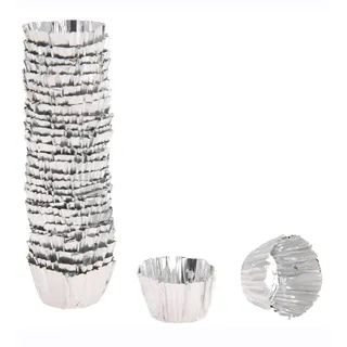 Aluminiumfolie Kerzenständer Wachs Tropfschutz Becher (60)