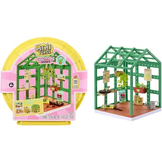 MGA Entertainment Make It Mini Spaces Gewächshaus BAU-Set