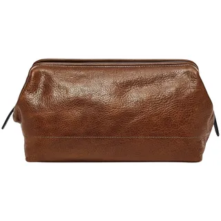 Fossil Geschenk für Männer Reise, Leder Rasierset cognac 26,7 cm L x 14,6 cm B x 15,3 cm H MLG0724222