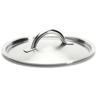 De Buyer - Deckel aus satiniertem Edelstahl - 18 cm - 3509.18, Silber