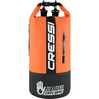 Cressi Dry Bi-Color Black/Orange 20 L - Orange