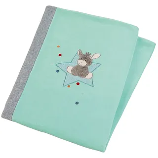 Sterntaler Schmusedecke Kuschelzoo, Esel Emmi, Alter: Für Babys ab der Geburt, 75 x 100 cm, Mehrfarbig