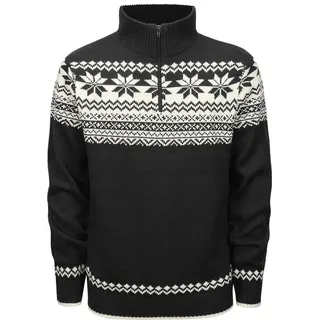 Brandit Textil Brandit Troyer Norweger Strickpullover schwarz, Größe: 5XL