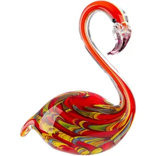 Casablanca by Gilde Tierfigur »Figur Vogel Flamingo mehrfarbig H. 17 cm«, bunt