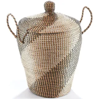 Locker Flechtkorb LOCKER beige 45 x 45 x 60 cm