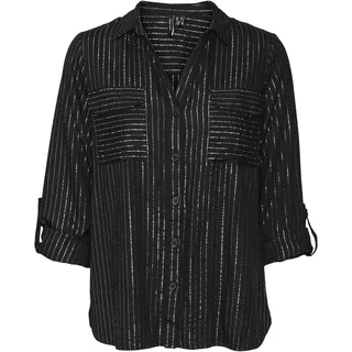 Vero Moda Bluse in Schwarz - M