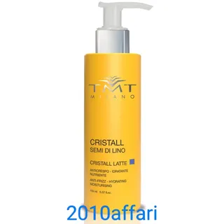 Tmt Cristall Samen Von Lino Milch 150 ML Kräuseln Pflegende Feuchtigkeitscreme