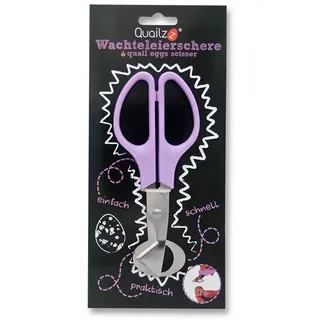 Quailzz Wachteleierschere Lavendel Pastell - Ideal zu Öffnen von Wachteleiern