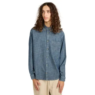 Element »Button Down Regular Chambray«, blau