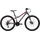 Hardtail Mountainbike 26" grau/rot 21-Gang Scheibenbremse