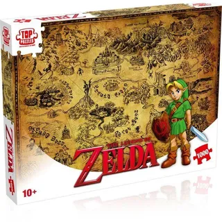 Puzzle – GEWINNSPIELE – The Legend of Zelda: Hyrule – 1000 Teile – Ab 10 Jahren
