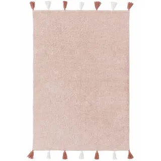 Lytte Kinderteppich Rosa 80x120 cm - Waschbarer Teppich Kinderzimmer