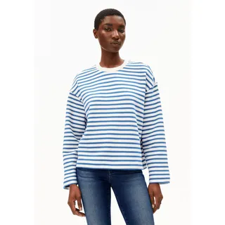 FRANKAA MAARLEN GESTREIFTES SWEATSHIRT | 100% Bio-Baumwolle - mehrfarbig (L)