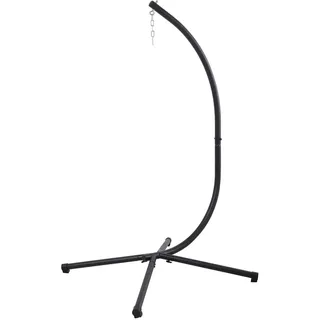 ALEOS. Hängesesselgestell Gestell für Hängesessel Stahlrohr Ständer für Hängesitz Schaukelgestell Metall für Hängestuhl Outdoor Sunny - NUR Gestell OHNE HÄNGESESSEL