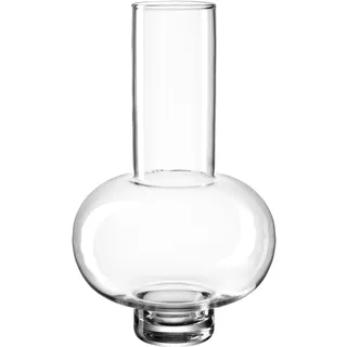 LEONARDO Vase - Transparent - Glas - 18.30x30.30x18.30 cm, , handgemacht , Dekoration, Vasen, Glasvasen