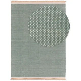 benuta Pop Wollteppich Karla Mint 200x300 cm Gots, pflegeleicht, Teppiche - Böden, Teppiche, Naturteppiche