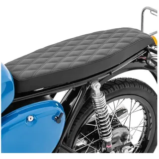 Craftride Sitzbank flach VS5 kompatibel mit Simson S50 S51 S70 Sitz schwarz