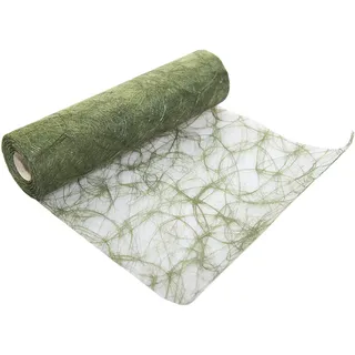 Tischläufer Sizoweb – Tischläufer, Filz, 30 cm x 5 oder 20 m (Breite x Länge) 5,0 m moos-grün 6605