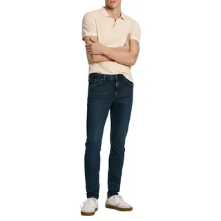 Pepe Jeans Herren. PM207387HV9 Blaue Skinny-Jeans (31/34), Lässig, Baumwolle, Denim, Nachhaltig