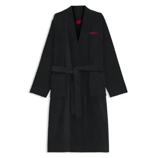 hugo underwear Terry Gown Bademantel Schwarz M