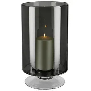 Fink Windlicht VIANA Glas Grau