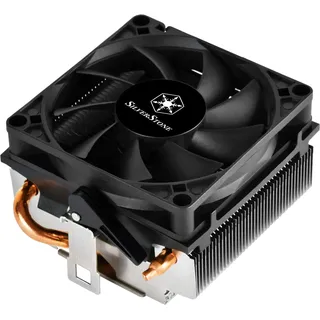 Silverstone Technology SST-KR01 - Kryton CPU Kühler, Low Profile, Slim 80mm PWM Lüfter, 54mm Höhe, AMD Sockel AM2/AM3/AM4/FM1/FM2