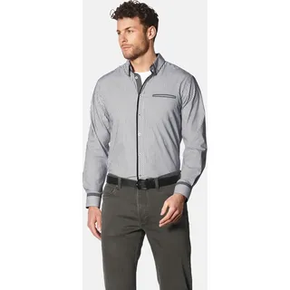 Babista Langarmhemd »Hemd STEFZINA«, 1 Stk., grau