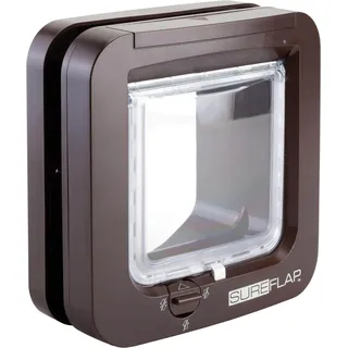 Sureflap Mikrochip Katzenklappe Braun 1 St.