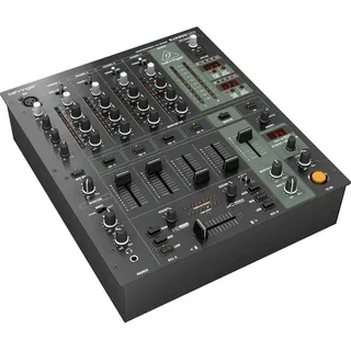 Behringer DJX900USB Professioneller 5-Kanal-DJ-Mixer mit INFINIUM „kontaktlosem“ VCA-Crossfader, fortschrittlichen Digitaleffekten und USB/Audio-Schnittstelle