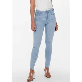 Only ONLPOWER MID Push UP SK DNM AZG944 NOOS Jeanshose, Special Bright Blue Denim,