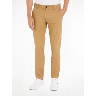 Tommy Jeans Chinohose »TJM SCANTON CHINO PANT«, mit Markenlabel TOMMY JEANS Classic Khaki