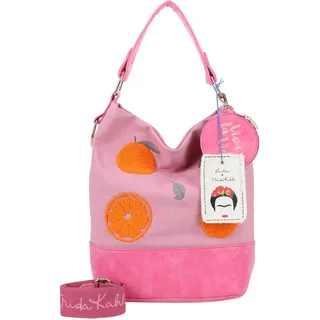 Fritzi aus Preußen Izzy07 Schultertasche Canvas Orange/Rosa