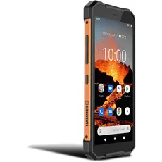 HAMMER EXPLORER PRO 5,7" IPS Outdoor Handy, Militärstandard Smartphone, Mega-Akku 5000mAh, 48MP Kamera, eSIM, NFC, Wasserdicht/Stoßfest, LTE 4G, IP69, Dual SIM, Android 10 - Orange