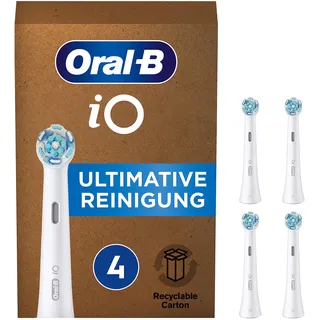 iO Ultimative Reinigung Aufsteckbürste weiß 4 St.