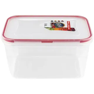 Vorratsdose 2,4 l Kunststoff Frischhaltedose Aufbewahrungsbox FLORINA FRESH BOX - Transparent