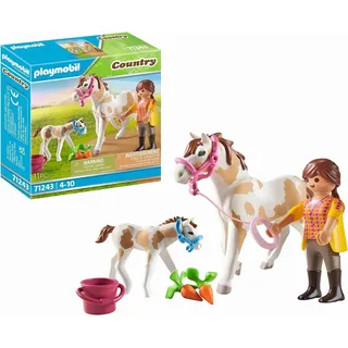 Playmobil Country Pferd mit Fohlen 71243
