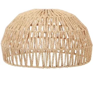 VILLCASE Rattan Leuchtenschirm Geflochten Kleiner Lampenschirm Innenlichtabdeckung Aus Hanfseil Für Restaurant Hot Pot Hotel Und Wohnzimmer