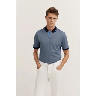 Bugatti Poloshirt aus Baumwolle, blau
