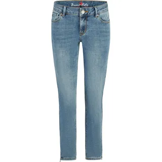 Buena Vista - Damen 5-Pocket Jeans, Italy V 7/8 stretch denim (2601-B5311) - Blau