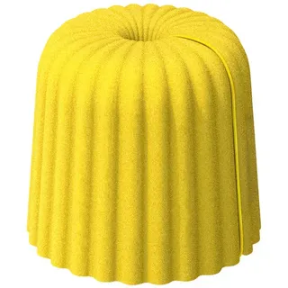 Hocker Canelé gelb, Designer Revelop, 46 cm